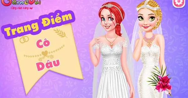 game trang điểm - Game Trang Điểm Cô Dâu – Princesses Wedding Planners